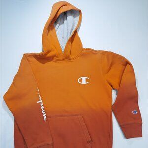 Champion Boys Hoodie Orange Gradient